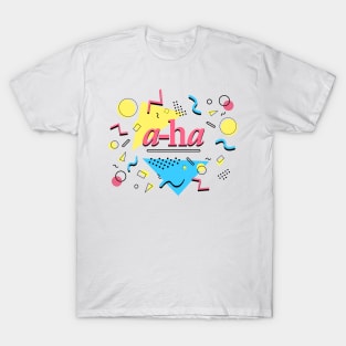 A-ha - 80s design T-Shirt